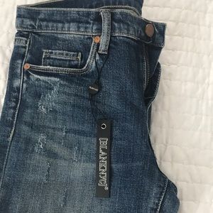 Distressed jeans